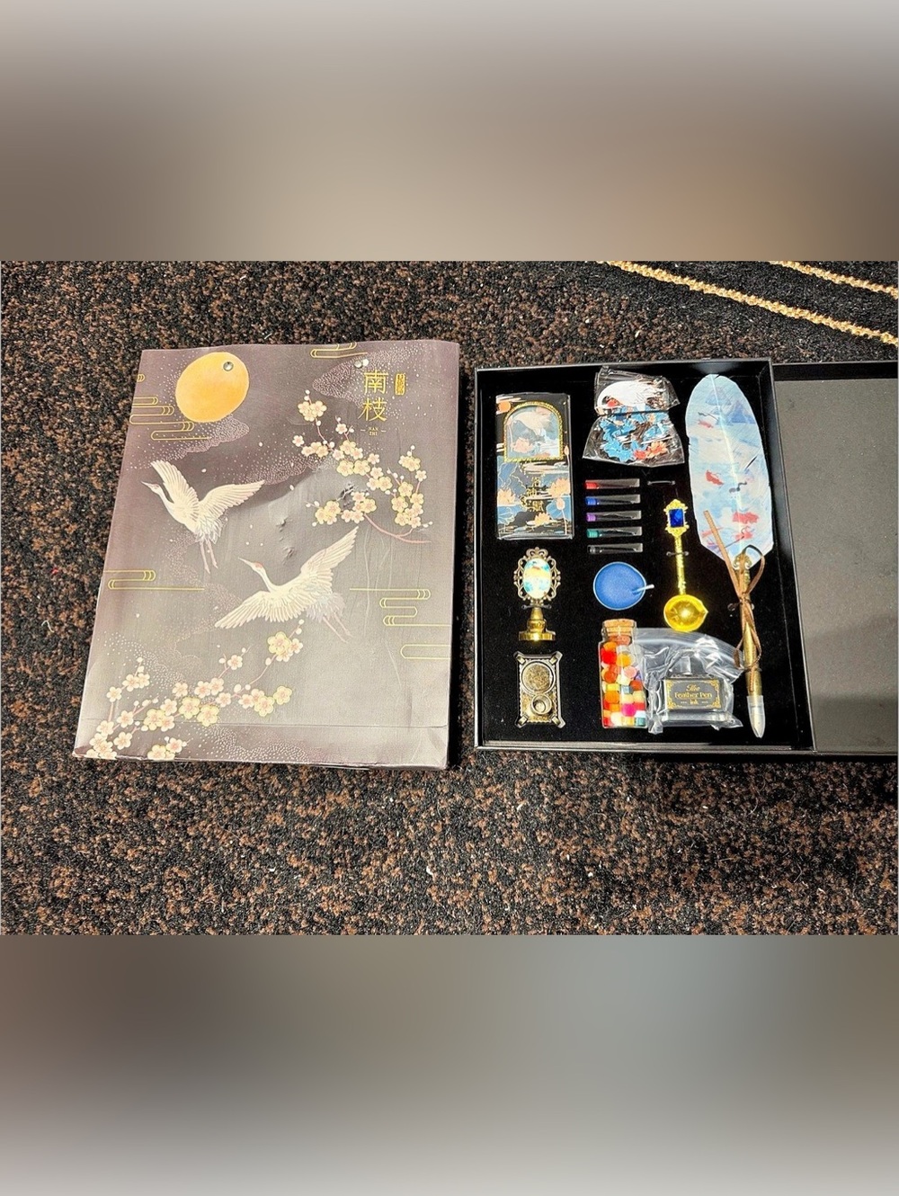 Quill Pen Ink Set Calligraphy